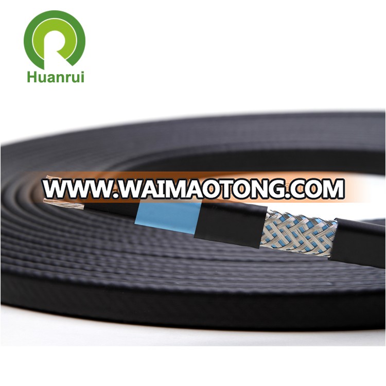 Middle temperature self regulating linear heat cable